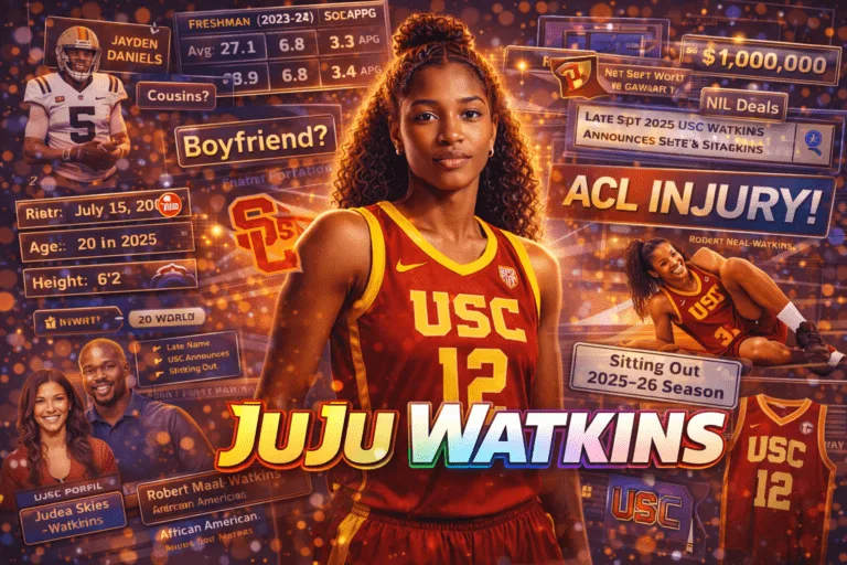 JuJu Watkins (2026 Guide): Injury Update, Stats, Height, Age, Parents, Net Worth, and USC Future 12 JuJu Watkins