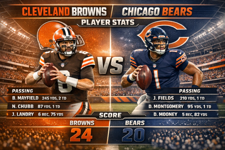 cleveland browns vs chicago bears