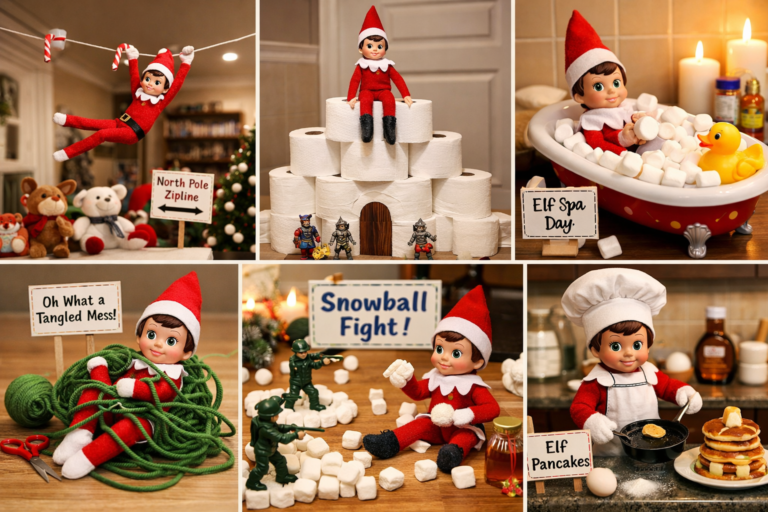 elf on the shelf ideas