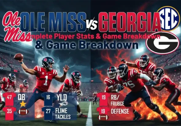 Ole Miss vs Georgia Football
