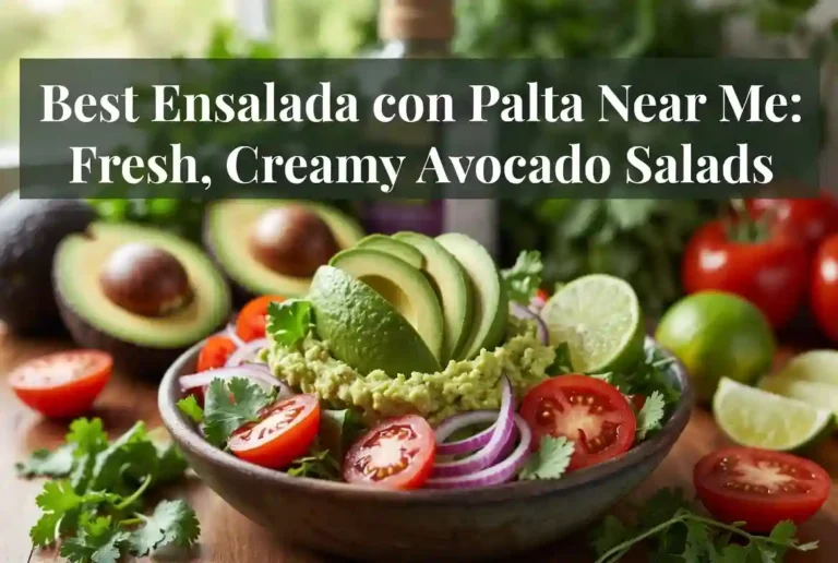 Best Ensalada con Palta Near Me